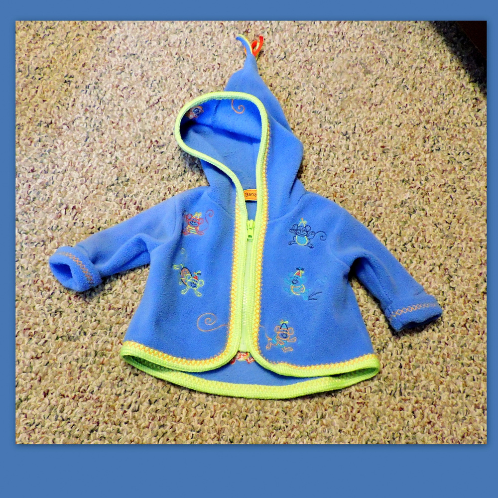 BANANA SOUP - Adorable infant Jacket ... sz 0 - 3mo